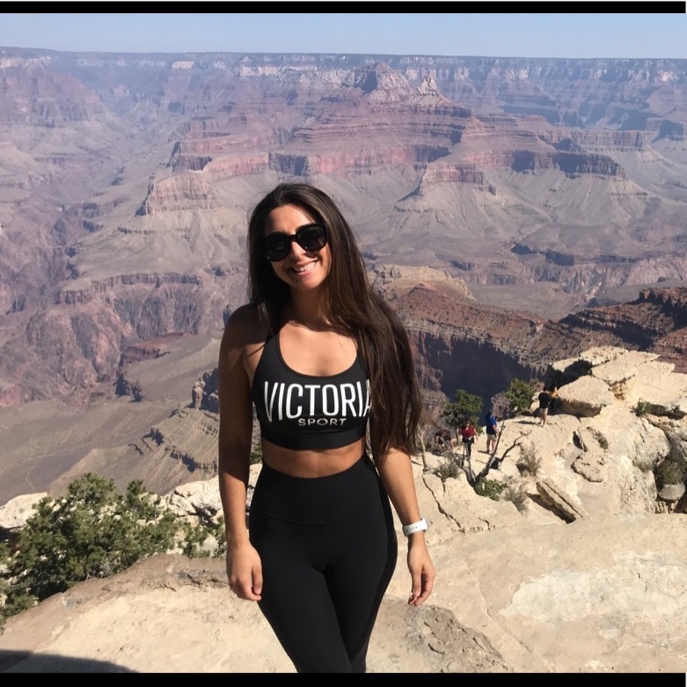 Victoria Secret black Sports bra